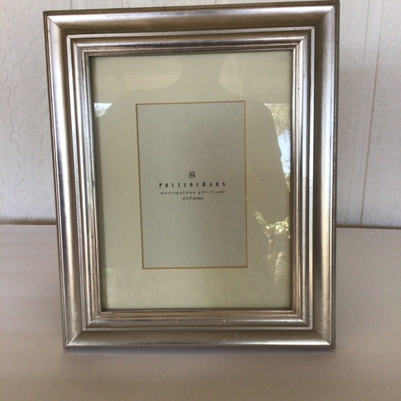 Pottery Barn Other - POTTERY BARN SILVER GILT PICTURE FRAME